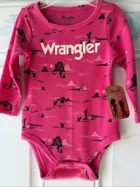 Wrangler Littles Girls Onesie